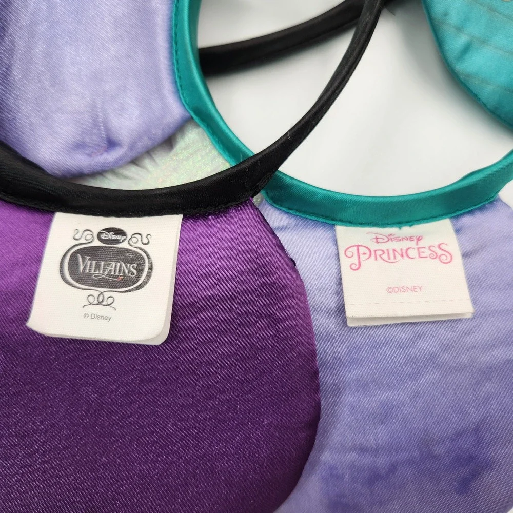 Disney Headband Ears Girls Princess Villains Snow White Maleficent Belle Ariel